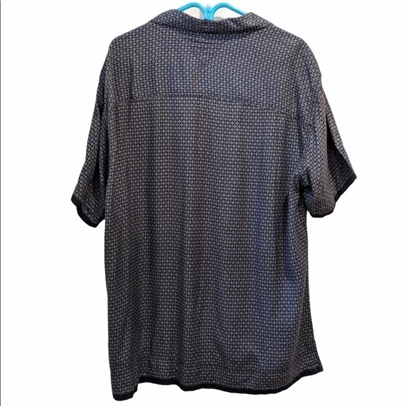 TOMMY Jeans navy blue button front shirt XL - Picture 4 of 9